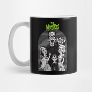 The Munsters (text) Mug